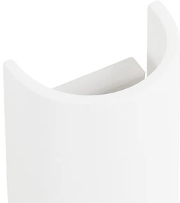 Modern fali lámpa fehér - Colja Novo