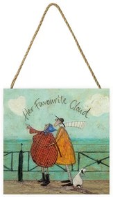 Sam Toft - Her Favourite Cloud Fából készült kép