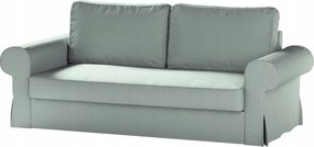 Dekoria Backabro 3 személyes kinyitható kanapé huzat Ikea zöld