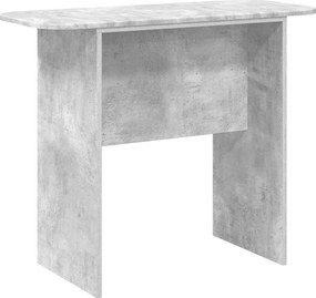 vidaXL Konzolasztal Beton Szürke 93 x 40 x 75 cm Faanyag