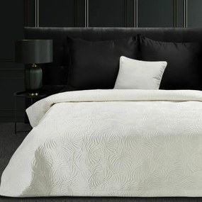 Lili4 bársony ágytakaró Fehér 280x260 cm