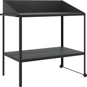 vidaXL antracitszürke horganyzott acél növénytartó 100x54,5x100 cm