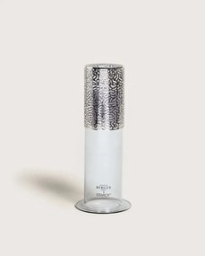 Starck gyertyatartó + Peau de Pierre gyertya/Stone face 120g szürke - Maison Berger Paris