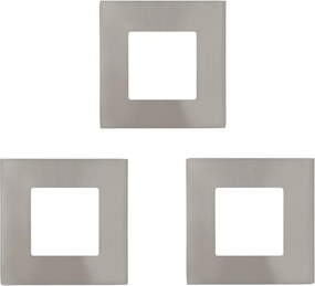 Eglo 94735 - 3 darabos FUEVA beépíthető LED mennyezeti lámpa szett LED/2,7W/230V