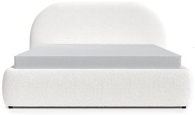 Franciaágy 160 cm Olivo P (ágyráccsal) (tárolóhellyel) (krém + fekete). 1100421