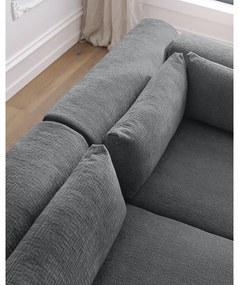 Szürke sarokkanapé (variálható) Jeanne – Bobochic Paris