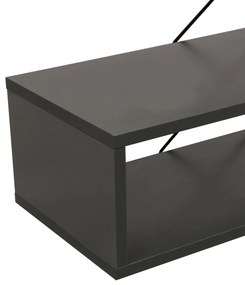 TV asztal Zigzag antracit