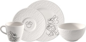 Manufacture Rock blanc reggelizőkészlet - Mickey egér, 4 darabos - Villeroy & Boch