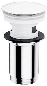 OMNIRES A706BM - CLICK-CLACK mosdóleeresztő 6,6 cm matt fehér