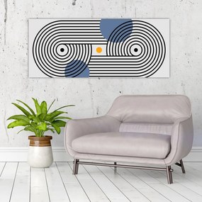 Kép - Minimalista absztrakció N⁰3 (120x50 cm)