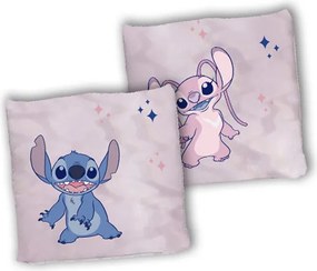 Disney Lilo és Stitch, A csillagkutya Pink párna, díszpárna 40x40 cm