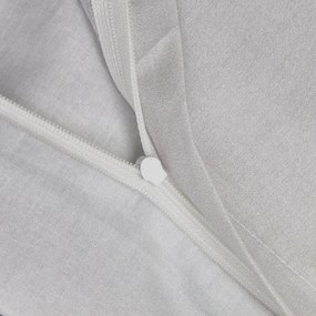 3D ágyneműhuzat Renforcé pamutból FROSTY szürke, 100% pamut Ágyneműhuzat mérete: 80 x 80 cm | 135 x 200 cm