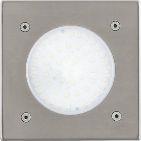 EGLO 93481 LAMEDO Kültéri Talajba Építhető Lámpa Nikkel, Átlátszó LED IP20