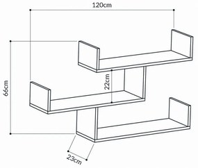 Tibet Anthracite polc