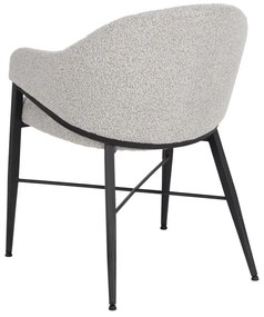 Világosszürke fotel – Ixia