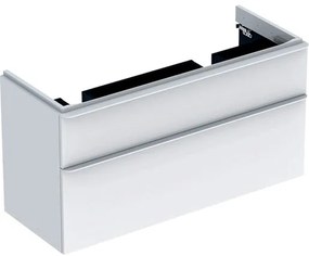 Fürdőszobaszekrény mosdó alá Geberit Smyle Square 118,4x62x47 cm fehér 500.356.00.1