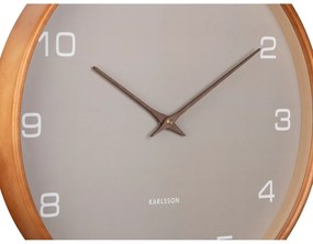 Karlsson 5993GY design falióra szürke, átmérő 40cm