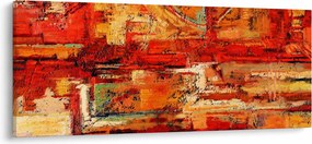 A falfestmény képe (120x50 cm)
