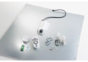 Eglo 32547 - LED RGBW Dimmelhető beépíthető panel SALOBRENA-C 34W/230V fehér + távirányító