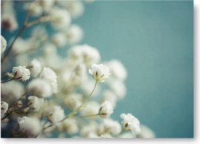 Virág Boho Türkiz poszter 21x30 cm kép #207