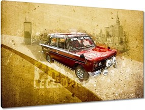 Vászonkép 90x60 Legendás Fiat 125p