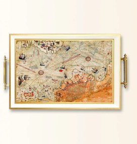 Üveg tálca, 38×24 cm – TPB9903