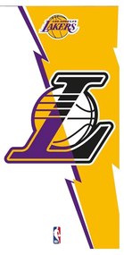 NBA Los Angeles Lakers frottír törölköző, 70 x 140 cm