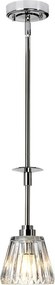 Elstead Lighting AGATHA BATH-AGATHA1P-PC Függőlámpa 1x3,5W/G9 320LM IP44