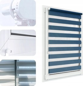 Roló Éjjel-nappal Zebra 79x150 méretben Szövet 25 szín Ajándék