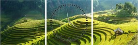 Kép - Rice Terraces koncert (órával) (90x30 cm)