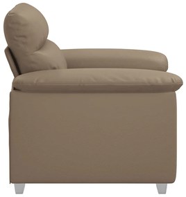 vidaXL kávészínű műbőr kanapéfotel 60 cm