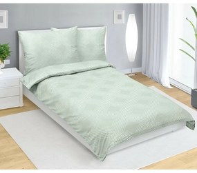Bellatex szatén lepedő Linie menta , 140 x 200 cm,70 x 90 cm, 140 x 200 cm, 70 x 90 cm