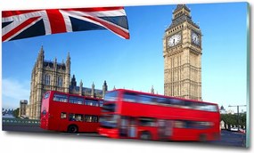 Fotótapéta falra edzett üveg Kombájn 125x50