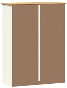 VIGO fehér tömör fenyőfa komód felső 78x30x100 cm