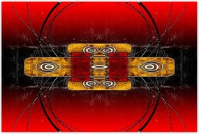 Poszterek 120x80 Kör alakú fantázia