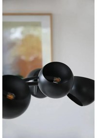 Fekete függőlámpa fém búrával Edgar – Markslöjd