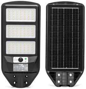 Aigostar - LED napelemes utcai lámpa érzékelővel LED/150W/3,2V+ + távirányító