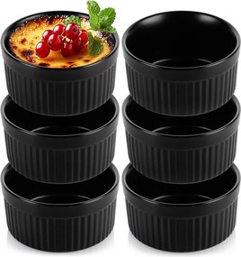 6x Sütőkok Hőálló tálak kerámia edények 260 ml