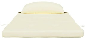 2 db krémszínű oxford-szövet Adirondack-székpárna