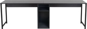 Twin Anthracite and Black íróasztal