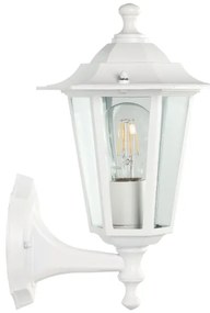 EGLO 22463 - LATERNA 5 kültéri fali lámpa 1xE27/60W fehér