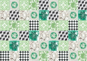 Fotótapéta Geometriai mozaik Vinyl absztrakt 416x290 stílus +ragasztó