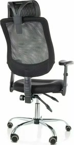 Fekete irodai szék FLEXISEAT Q-118RC