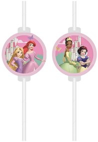 Disney Hercegnők Create Your World papír szívószál, 4 db-os szett FSC