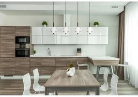 Globo 16042-4H - LED Csillár zsinóron AIDA 4xLED/5,75W/230V 3000K/4500K/6500K