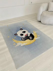 Panda mintás gyerekszőnyeg 70x140 cm
