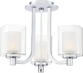 Quoizel Kolt QZ-KOLT-SF-PC-BATH Süllyesztett mennyezeti lámpa 3x3.5W/G9 IP44