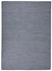 Kék lapos szövésű kültéri szőnyeg 200 x 280 cm