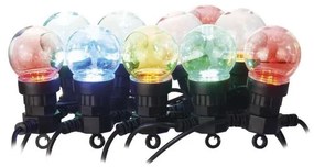 LED Kültéri dekorációs lánc 50xLED/10m IP44 átlátszó