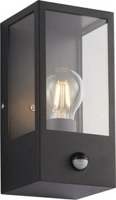 ENDON 94348 BRETON Fali Lámpa Mozgásérzékelővel Fehér, Átlátszó IP44